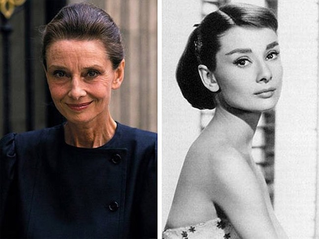 Nữ diễn viên người Anh Audrey Hepburn là biểu tượng của điện ảnh và thời trang thế giới. Bà là một trong số ít những diễn viên giành cả giải Oscar, Emmy, Tony và Grammy. Audrey Hepburn sinh năm 1929 mất năm 1993.